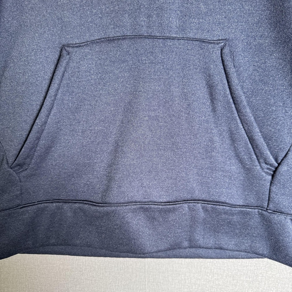 Michigan Wolverines Hoodie Mens Medium‎ Blue NCAA Adidas Quarter Zip Pullover - Picture 5 of 12